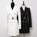 Abito blazer Jolie in bianco 