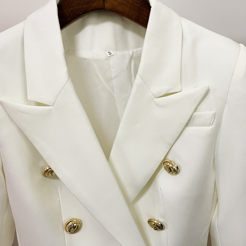 BLAZER DOPPIOPETTO IN BIANCO 