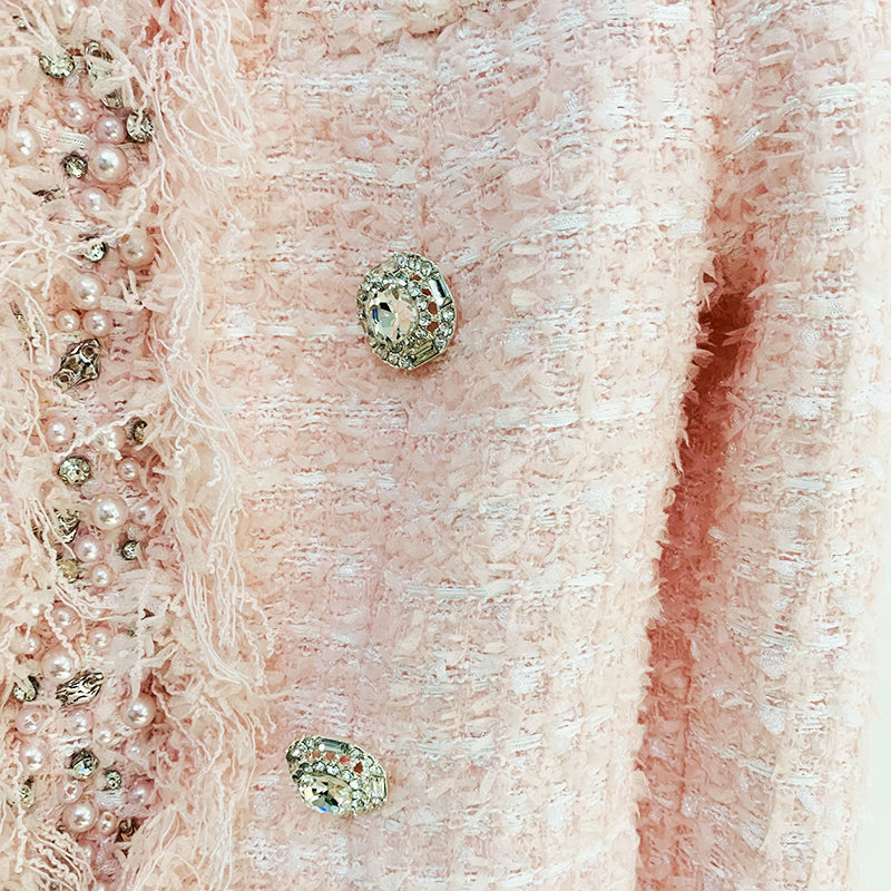 BLAZER IN TWEED ROSA 