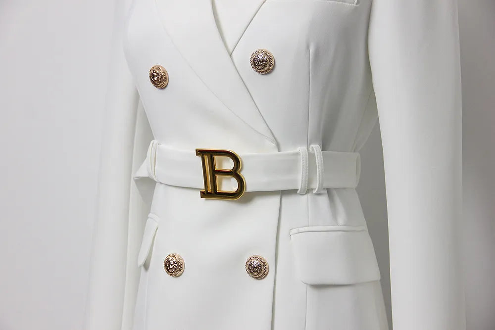 Abito blazer Jolie in bianco 