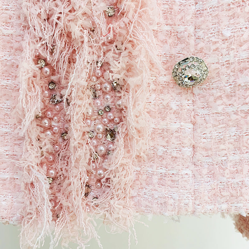 BLAZER IN TWEED ROSA 