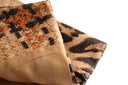 BLAZER CRUZADO DE PIEL LEOPARDO 