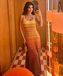 Kati Summer Knitted Maxi Dress