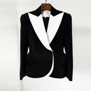 Kim Black & White Blazer