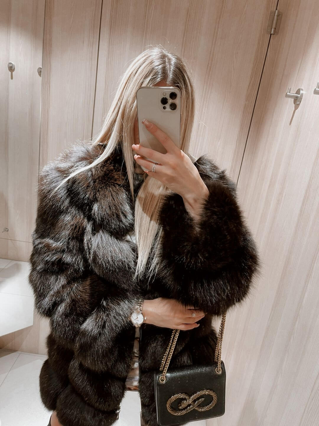 Bonbon Fox Fur Genuine