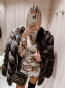Bonbon Fox Fur Genuine