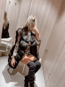 Bonbon Fox Fur Genuine