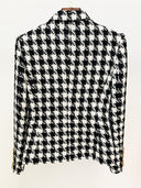 BLAZER DOPPIOPETTO IN TWEED B/N 