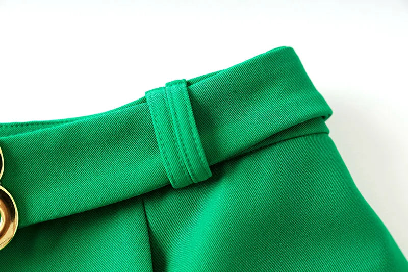 Conjunto Falda Dos Piezas en Verde