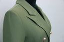 Abito blazer Jolie in verde militare 