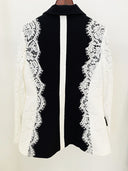 BLAZER DOPPIOPETTO IN PIZZO 