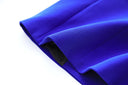 Set gonna due pezzi in blu reale