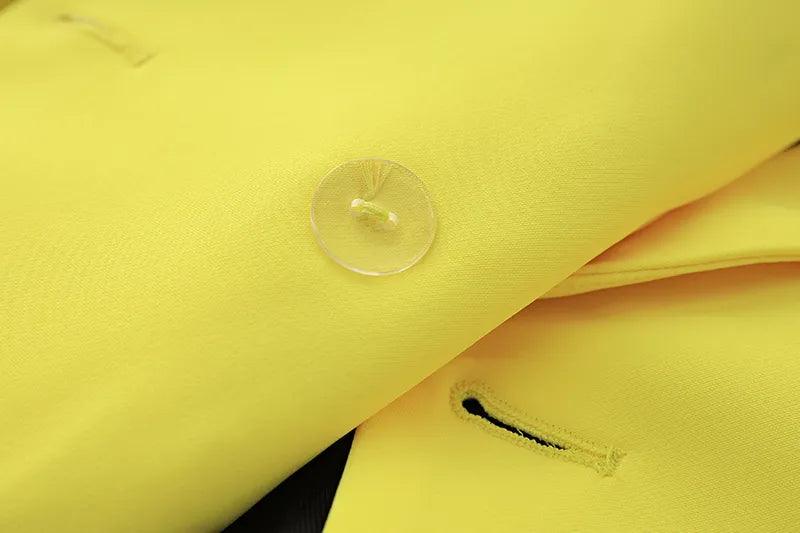 Conjunto Falda Dos Piezas en Amarillo