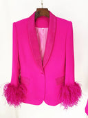 Barbara Fuchsia Two-Piece Set