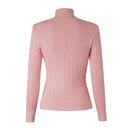 Sia Long Sleeve Wool Top in Pink
