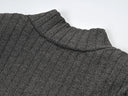 Top de lana de manga larga Rene en gris