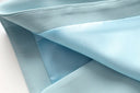 Set gonna due pezzi in azzurro cielo