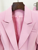 Antonia Pink Two-Piece Set