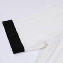 Color Block V-Neck Short Sleeve Slim Fit Knit Dress