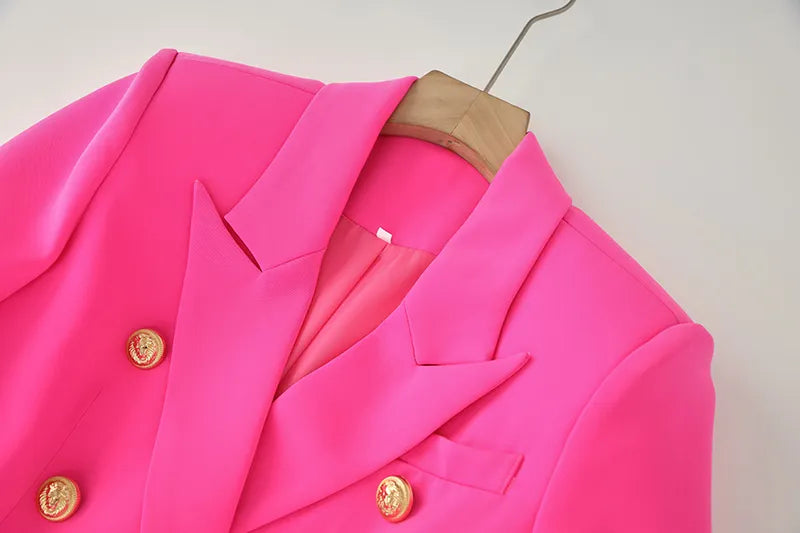 Set gonna due pezzi in fucsia
