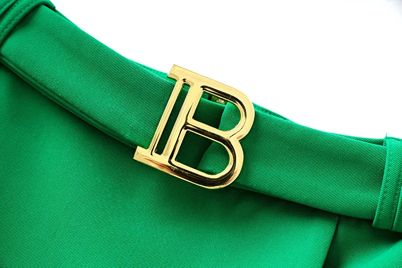 Conjunto Falda Dos Piezas en Verde