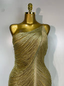 Golden Mirage Bandage Dress