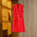 Abito blazer Paola in rosso 