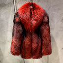 Silver Fox Fur Coat