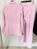 Antonia Pink Two-Piece Set