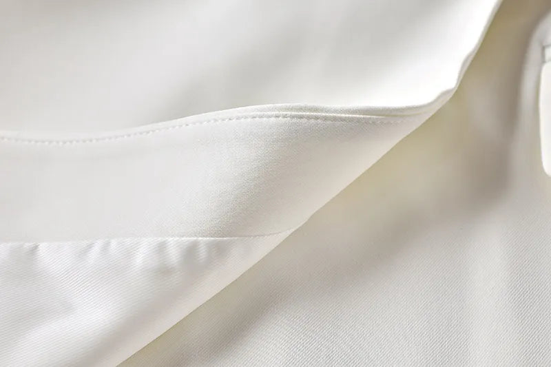 Set gonna due pezzi in bianco e nero