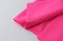 Abito blazer Paola in fucsia/verde 