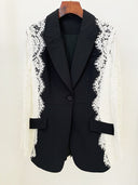 BLAZER DOPPIOPETTO IN PIZZO 