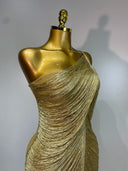 Golden Mirage Bandage Dress