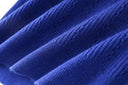 Top Sia in lana a maniche lunghe in blu reale