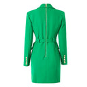 Abito blazer Jolie in verde 