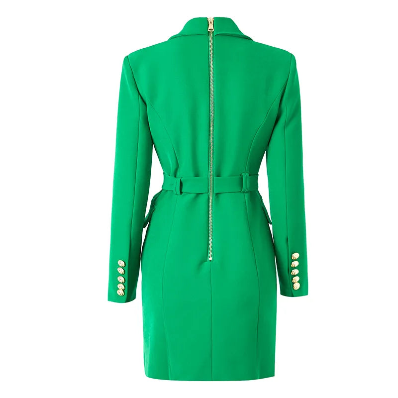Abito blazer Jolie in verde 