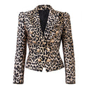 BLAZER TRENDY DOPPIOPETTO LEOPARDATO 