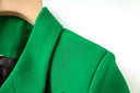 Set gonna due pezzi in verde