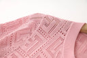 Maglione di lana a maniche corte Haya