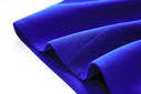 Set gonna due pezzi in blu reale