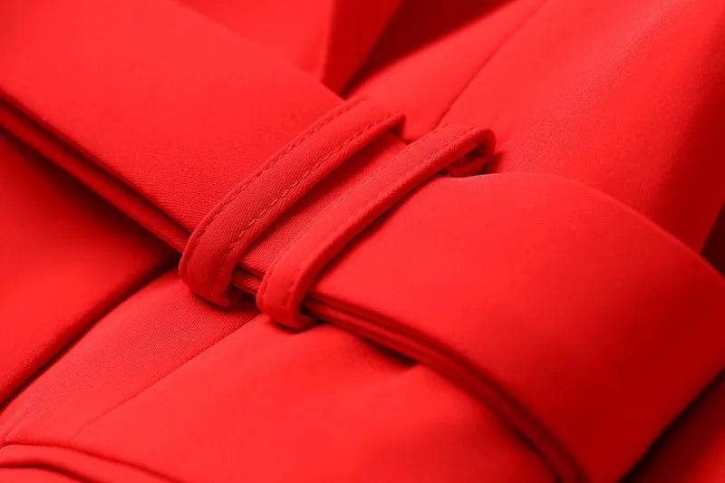 Abito blazer Jolie in rosso 