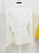 BLAZER CON CINTURA CON DIAMANTI SWAROVSKI