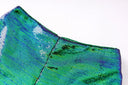 Set due pezzi con paillettes Larissa in verde 
