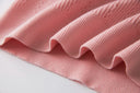 Top Sia in lana a maniche lunghe in rosa