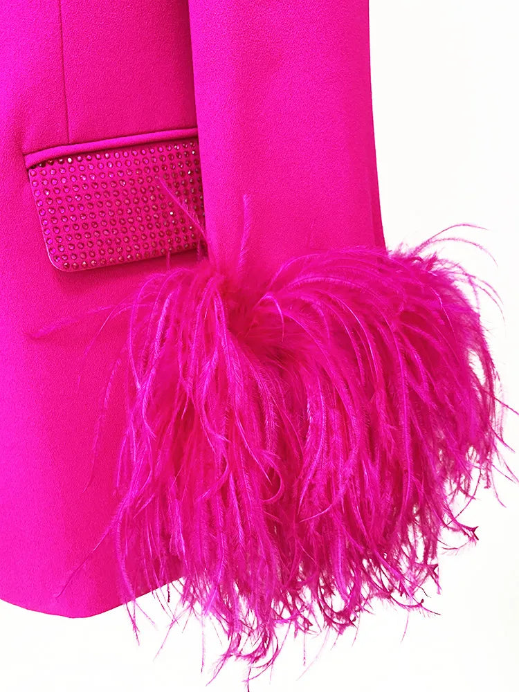 Conjunto Dos Piezas Bárbara Fucsia