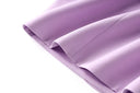 Set gonna due pezzi color lavanda