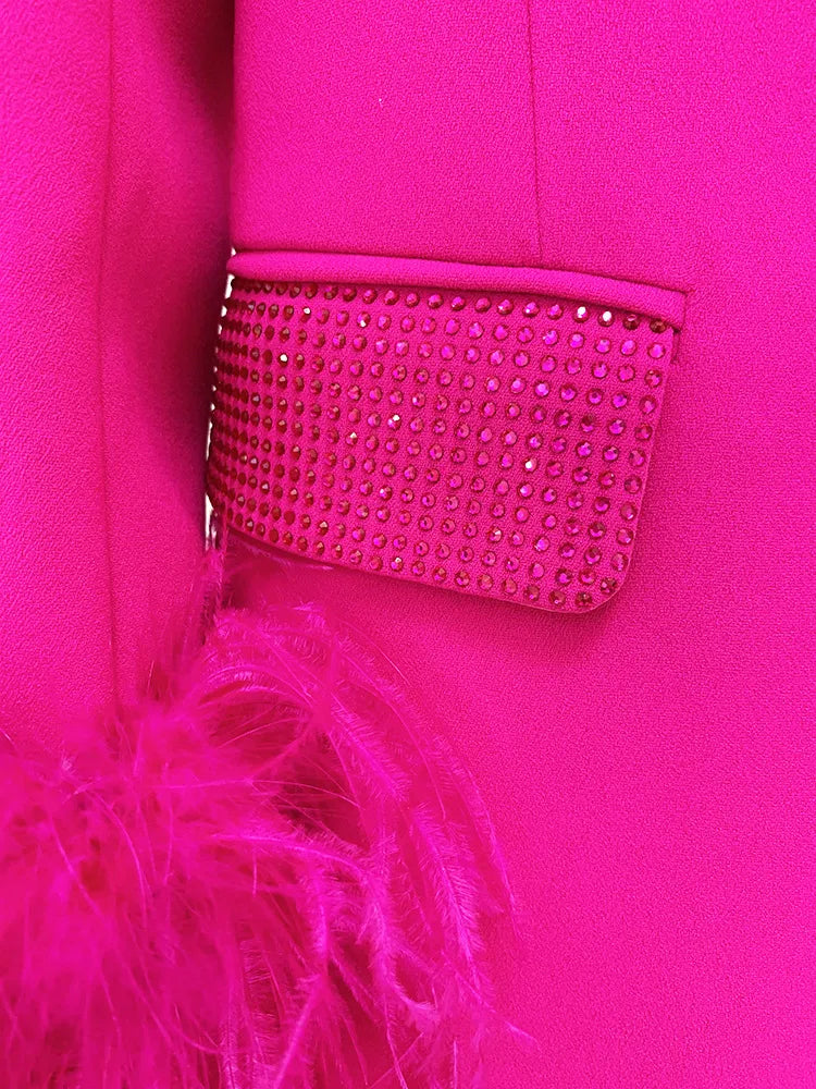 Conjunto Dos Piezas Bárbara Fucsia