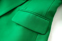Set gonna due pezzi in verde