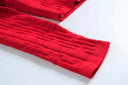 Set gonna retrò a due pezzi in rosso