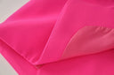 Set gonna due pezzi in fucsia